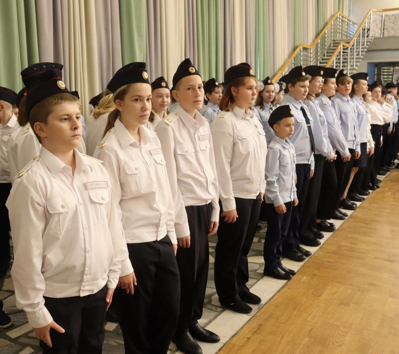 349 кадетов свердловского главка МВД приняли присягу